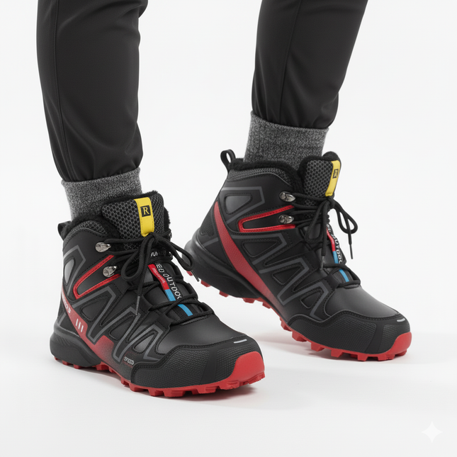 Nordhike Men's Winter Hiking Shoes – Lined Outdoor Walking Shoes