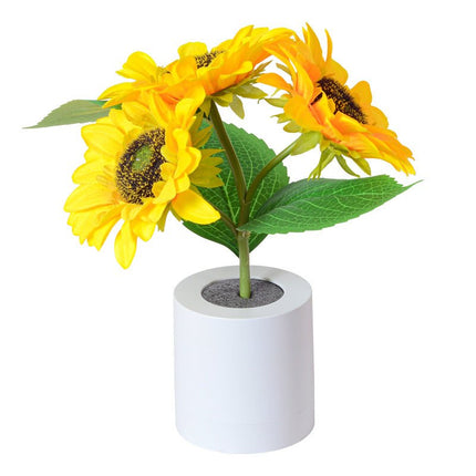 Sunflower LED Table Lamp – Warm Ambient Lighting & Cozy Home Décor Accent